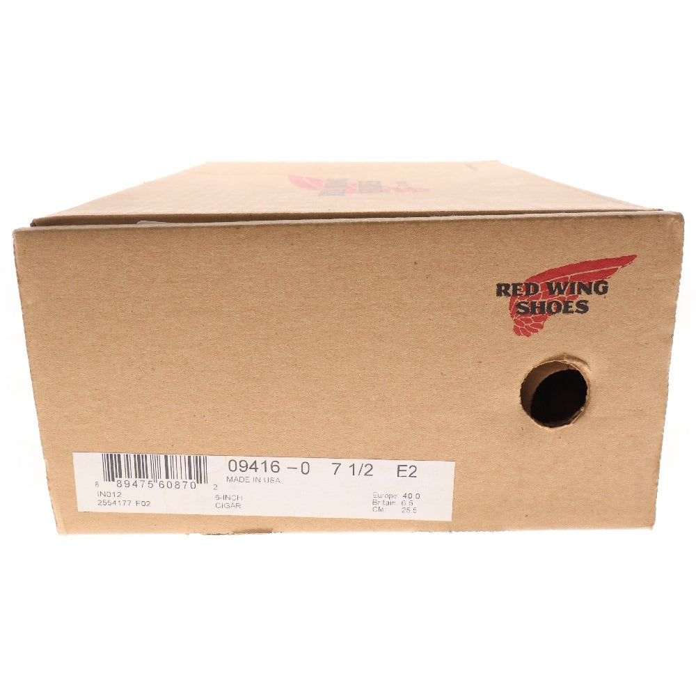RED WING(レッド ウイング) 9416 BECKMAN BOOT ベックマン レザー レースアップブーツ ブラウン US7.5/25.5cm