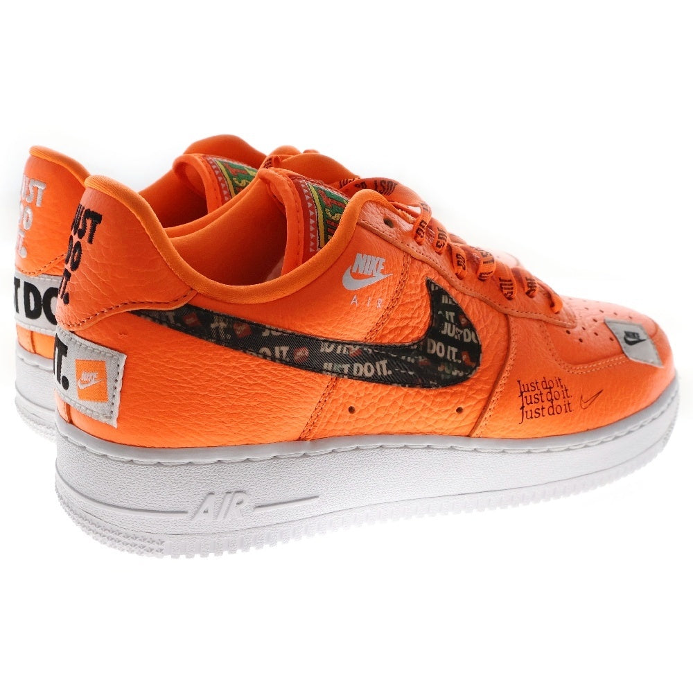 NIKE(ナイキ) AIR FORCE 1 LOW JUST DO IT エアフォース 1 ジャスト ドゥ イット ローカットスニーカー オレンジ US8.5/26.5cm AR7719-800