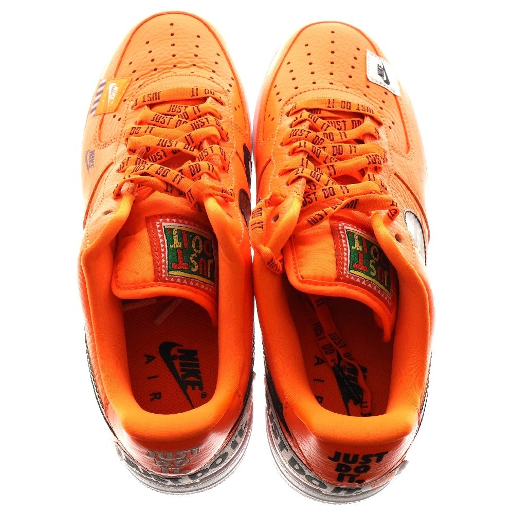 NIKE(ナイキ) AIR FORCE 1 LOW JUST DO IT エアフォース 1 ジャスト ドゥ イット ローカットスニーカー オレンジ US8.5/26.5cm AR7719-800