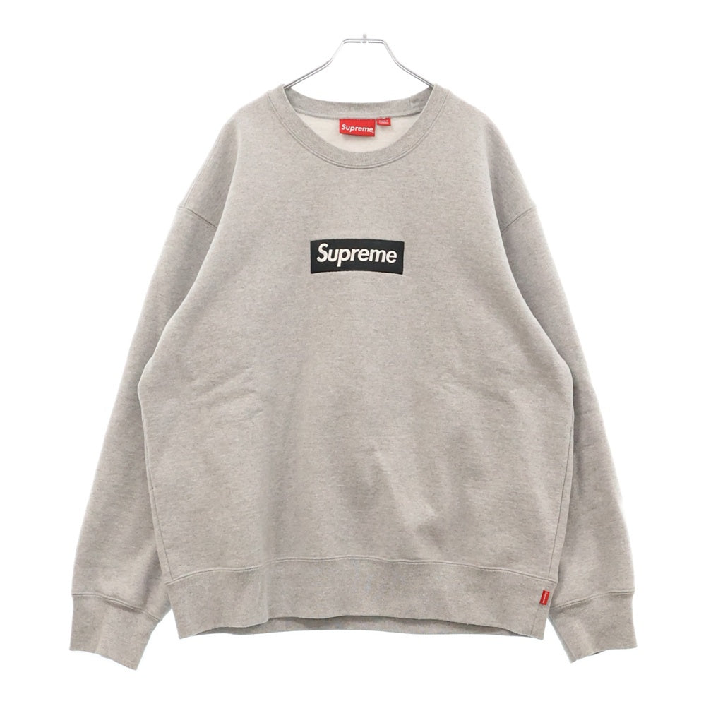 SUPREME(シュプリーム) 22AW Box Logo Crewneck Sweatshirt ボックスロゴ クルーネックスウェットトレーナー グレー