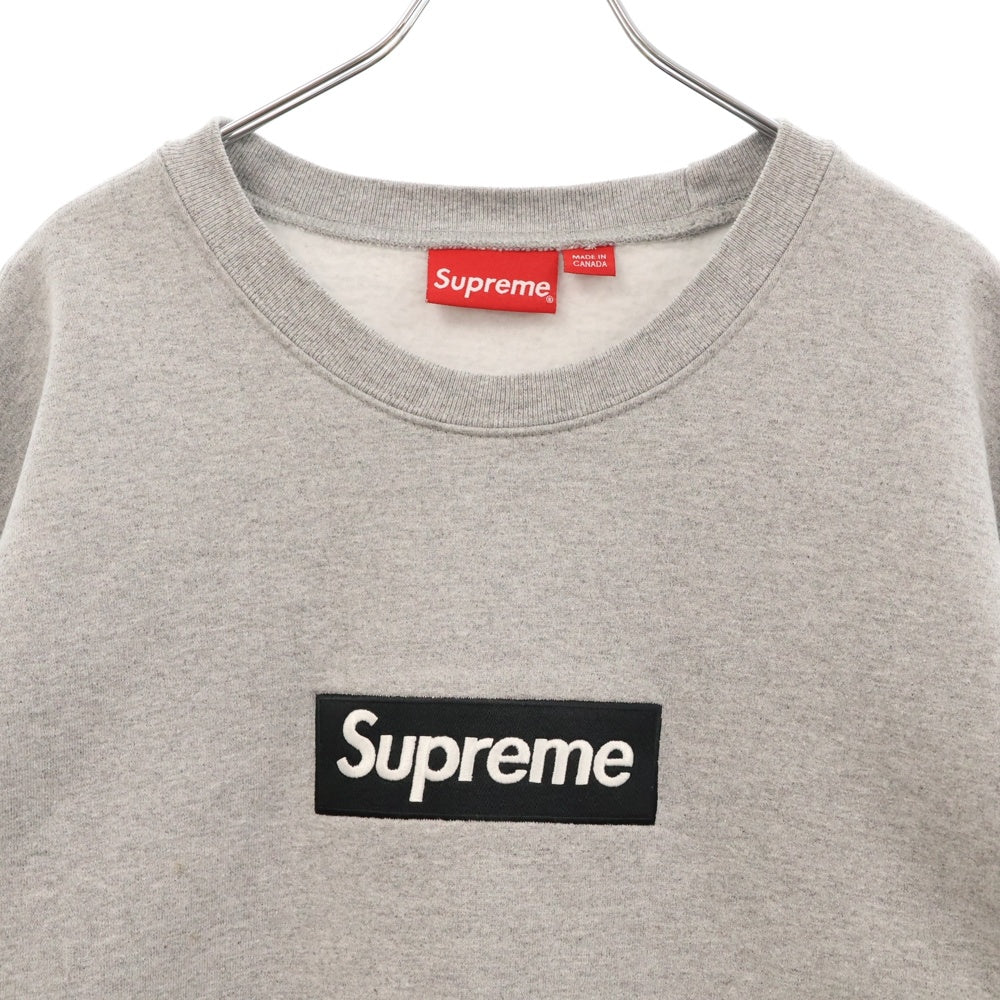SUPREME(シュプリーム) 22AW Box Logo Crewneck Sweatshirt ボックスロゴ クルーネックスウェットトレーナー グレー