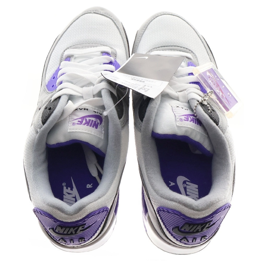 NIKE(ナイキ) AIR MAX 90 HYPER GRAPE エアマックス ハイパーグレープ ローカットスニーカー パープル/ホワイト US9.5/27.5cm CD0881-104