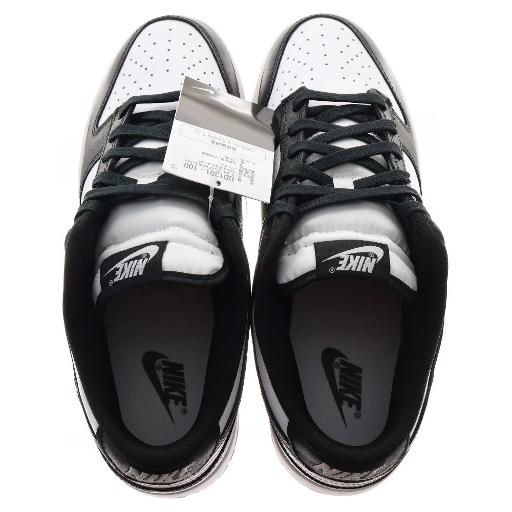 NIKE(ナイキ) DUNK LOW PANDA ダンク パンダ ローカットスニーカー ブラック/ホワイト US10/28cm DD1391-100