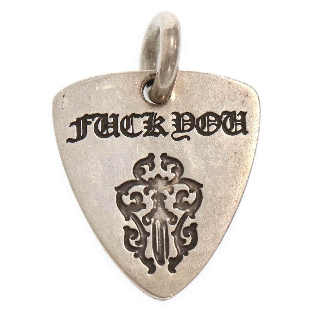 CHROME HEARTS(クロムハーツ) GUITAR PICK ギターピック ペンダント ネックレストップ シルバー