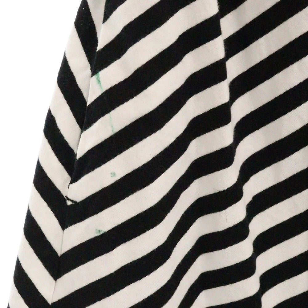Sacai(サカイ) ボーダースカート ホワイト/ブラック レディース 19-04523