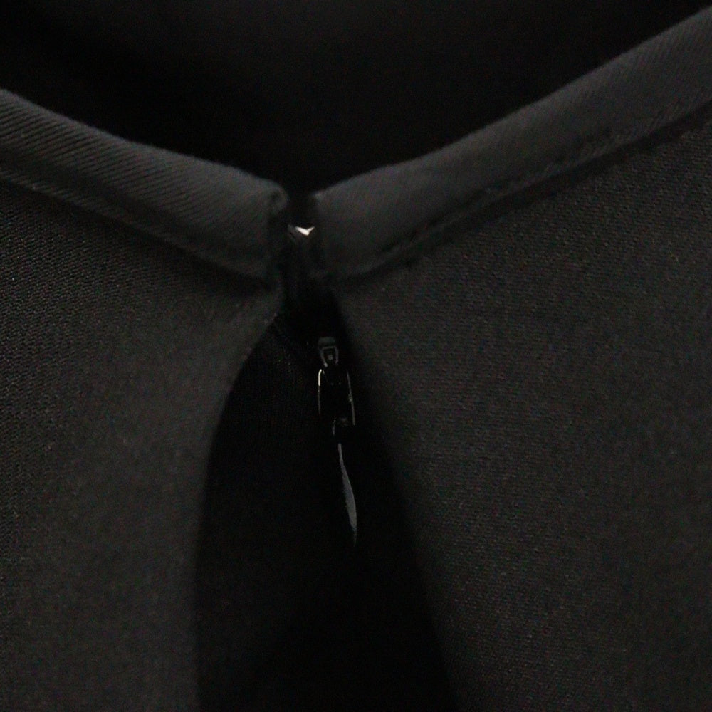 Sacai(サカイ) 25SS Matelasse Twill Mix Pullover マトラッセツイルミックスプルオーバー トップス ブラック レディース 25-07707