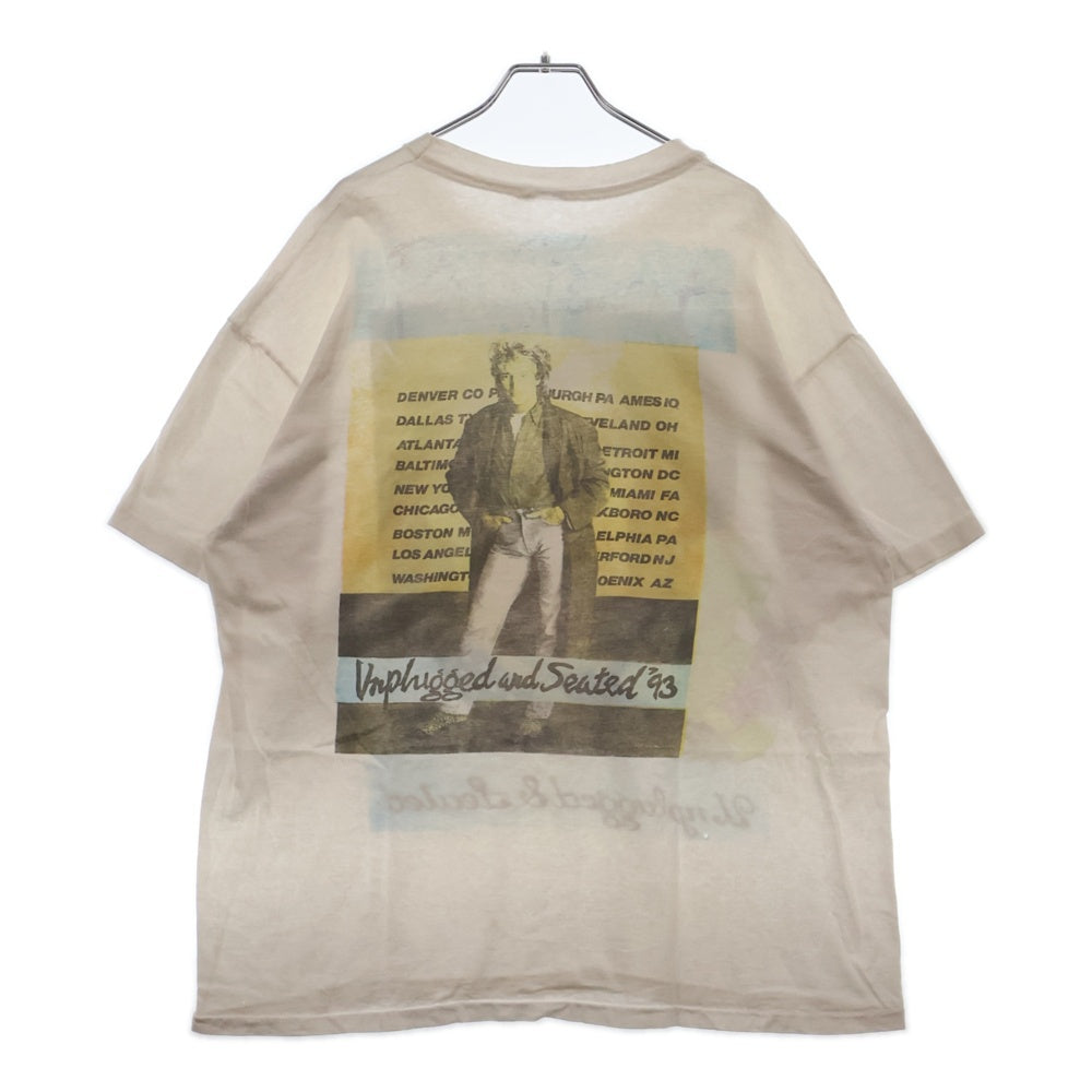 VINTAGE(ヴィンテージ) 90S ROD STEWART ロッドスチュワートフォトプリント半袖Tシャツ カットソー ホワイト