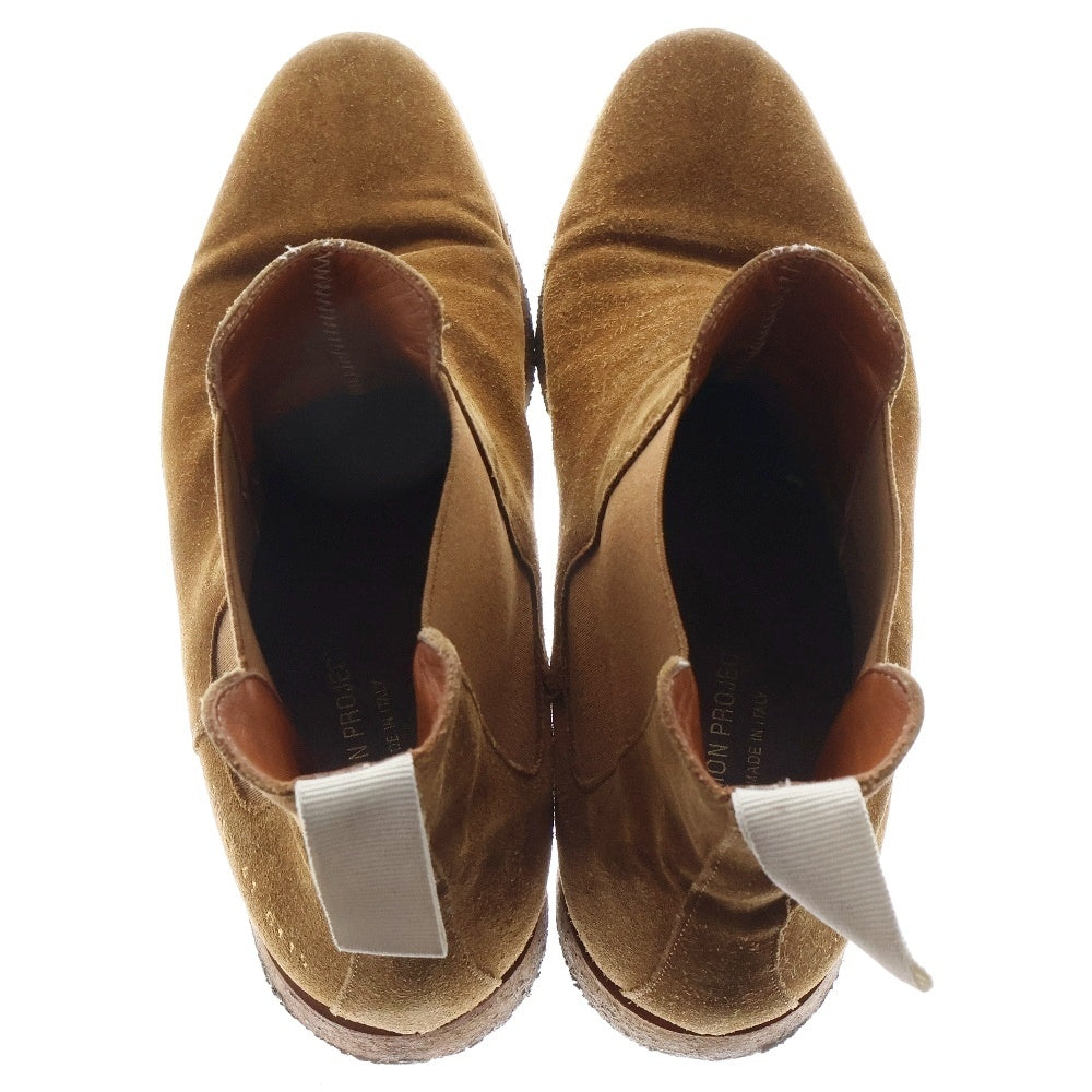 COMMON PROJECTS(コモン プロジェクト) スエード チェルシーブーツ サイドゴアブーツ ベージュ