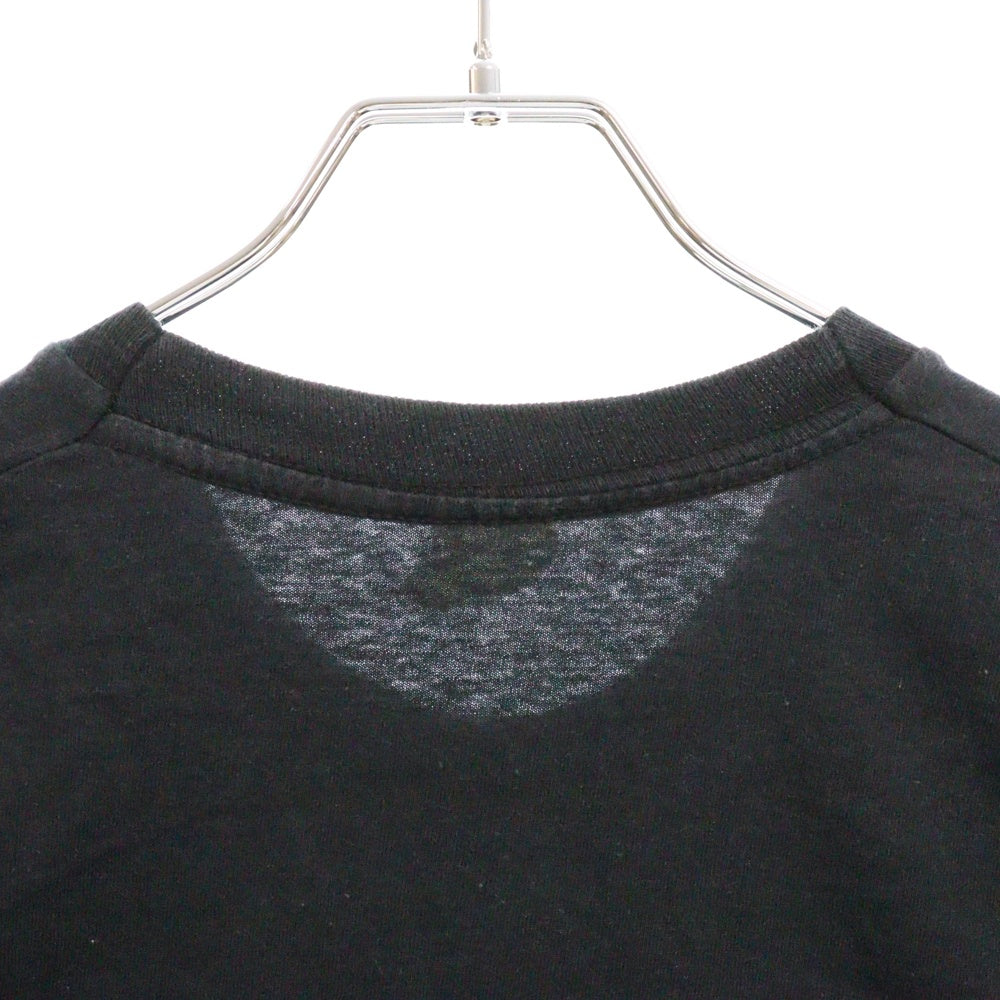 VINTAGE(ヴィンテージ) 80S THUNDER HEAD サンダーヘッド ロゴプリント半袖Tシャツ カットソー ブラック