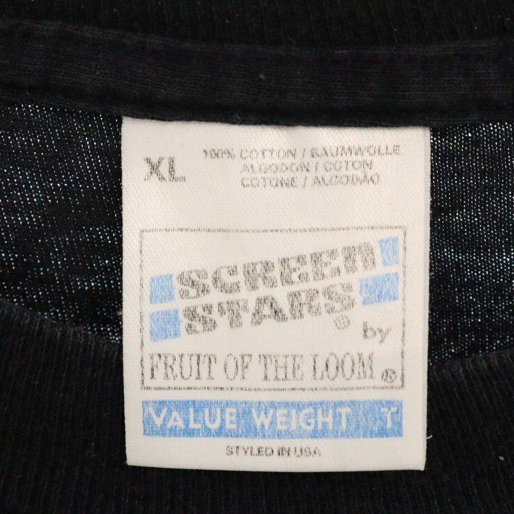 VINTAGE(ヴィンテージ) 90S SPEARHEAD スピアヘッド ロゴプリント半袖Tシャツ カットソー ブラック