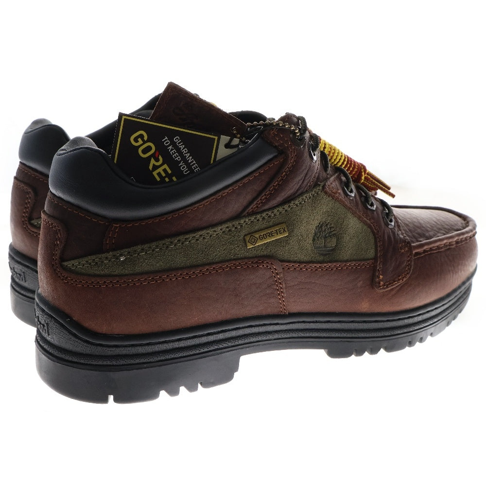 Timberland(ティンバーランド) ×the Apartment HERITAGE GTX MOC TOE MID ジアパートメント ヘリテージ モックトゥー ゴアテックス ミッドカットブーツ ブラウン/カーキ US11/29cm 0A68KK