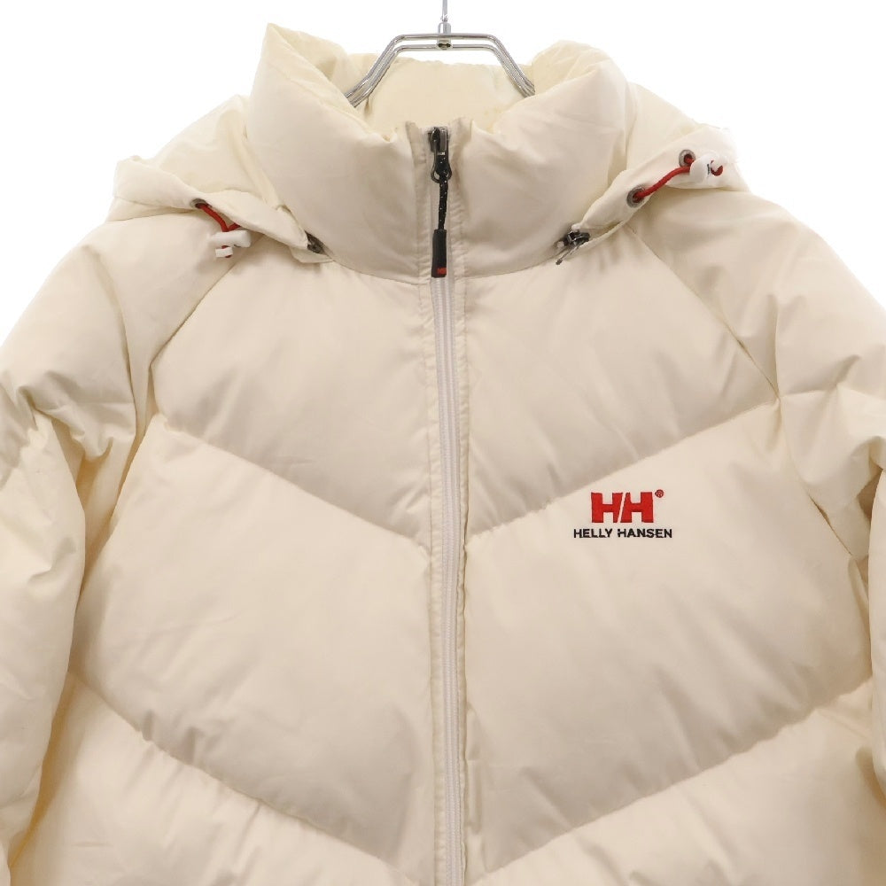 HELLY HANSEN(ヘリーハンセン) Logo Embroidery Down Jacket ロゴ刺繍 ダウンジャケット ホワイト