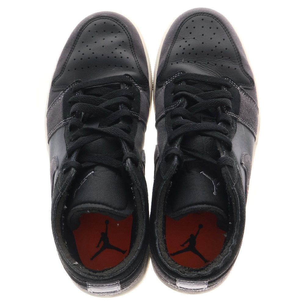 NIKE(ナイキ) AIR JORDAN 1 LOW INSIDE OUT エアジョーダン 1 インサイド アウト ローカットスニーカー グレー/ブラック US7.5/25.5cm DN1635-001
