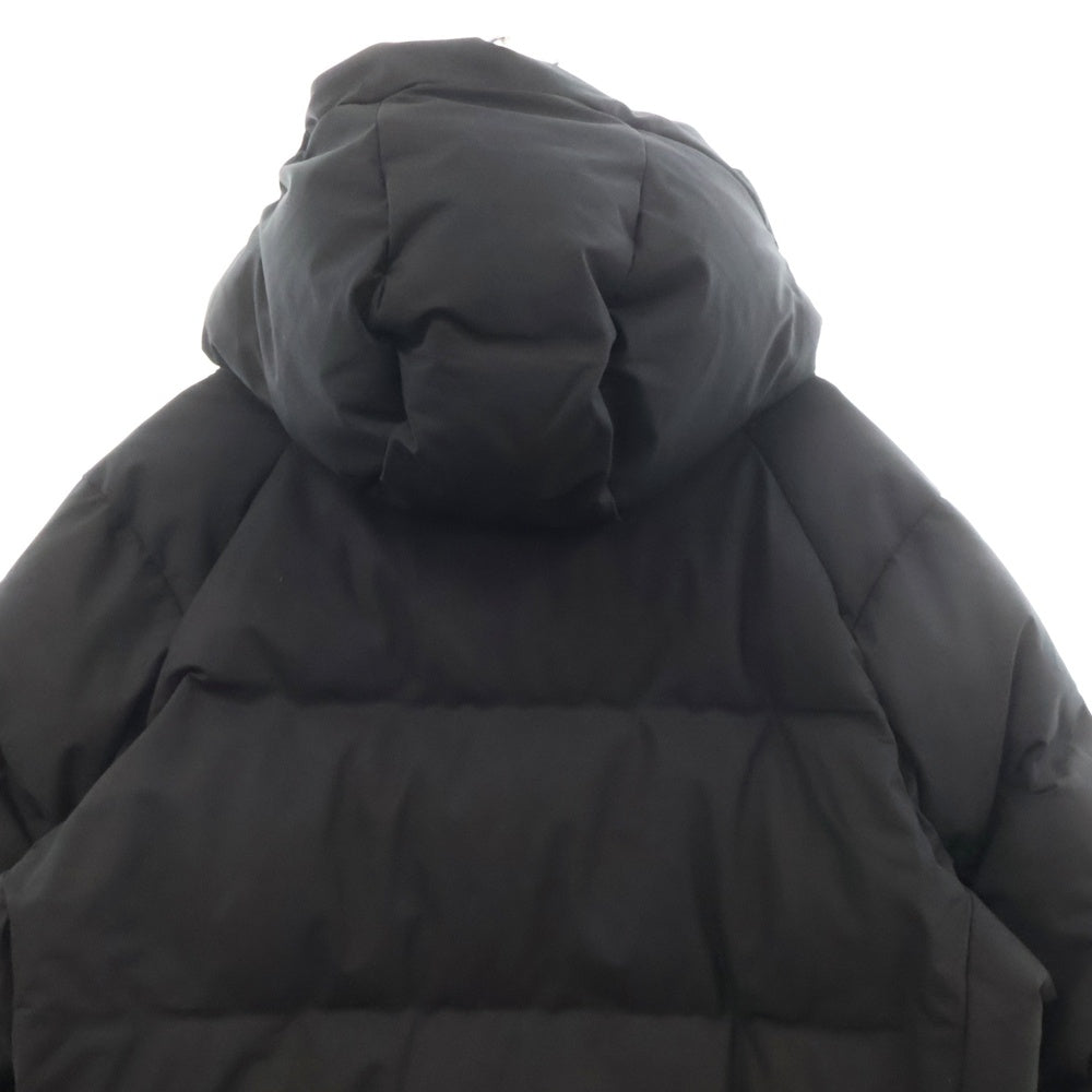 DESCENTE(デサント) ALLTERRAIN MOUNTAINEER オルテライン マウンテニアー フーデッド 水沢ダウンジャケット ブラック DAMWGK30U