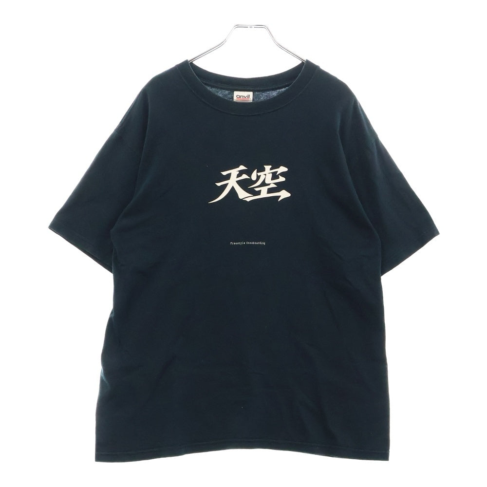 VINTAGE(ヴィンテージ) ANVILタグ XBOX FREESTYLE SNOWBOARDING GAME TEE 天空 プリントTシャツ 半袖クルーネックカットソー ネイビー