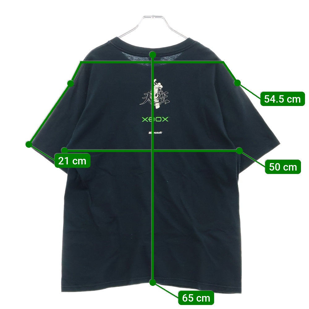 VINTAGE(ヴィンテージ) ANVILタグ XBOX FREESTYLE SNOWBOARDING GAME TEE 天空 プリントTシャツ 半袖クルーネックカットソー ネイビー