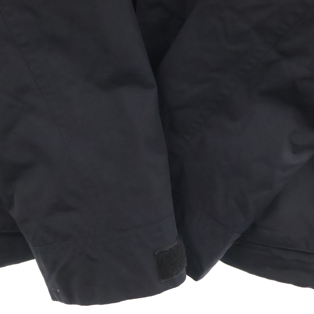 THE NORTH FACE(ザノースフェイス) MAKALU TRICLIMATE JACKET ロゴ刺繍 マカル トリクラメイト 中綿ライナー付き フーデッド ジップアップ ナイロン ジャケット ブラック NP61637