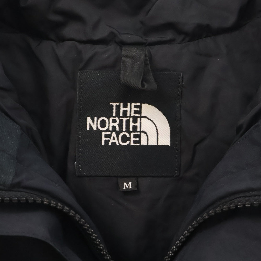 THE NORTH FACE(ザノースフェイス) MAKALU TRICLIMATE JACKET ロゴ刺繍 マカル トリクラメイト 中綿ライナー付き フーデッド ジップアップ ナイロン ジャケット ブラック NP61637