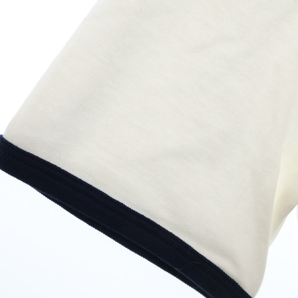CELINE(セリーヌ) 22SS トリオンフ クラシック フロントロゴプリント 半袖リンガーTシャツ ホワイト レディース 2X872671Q