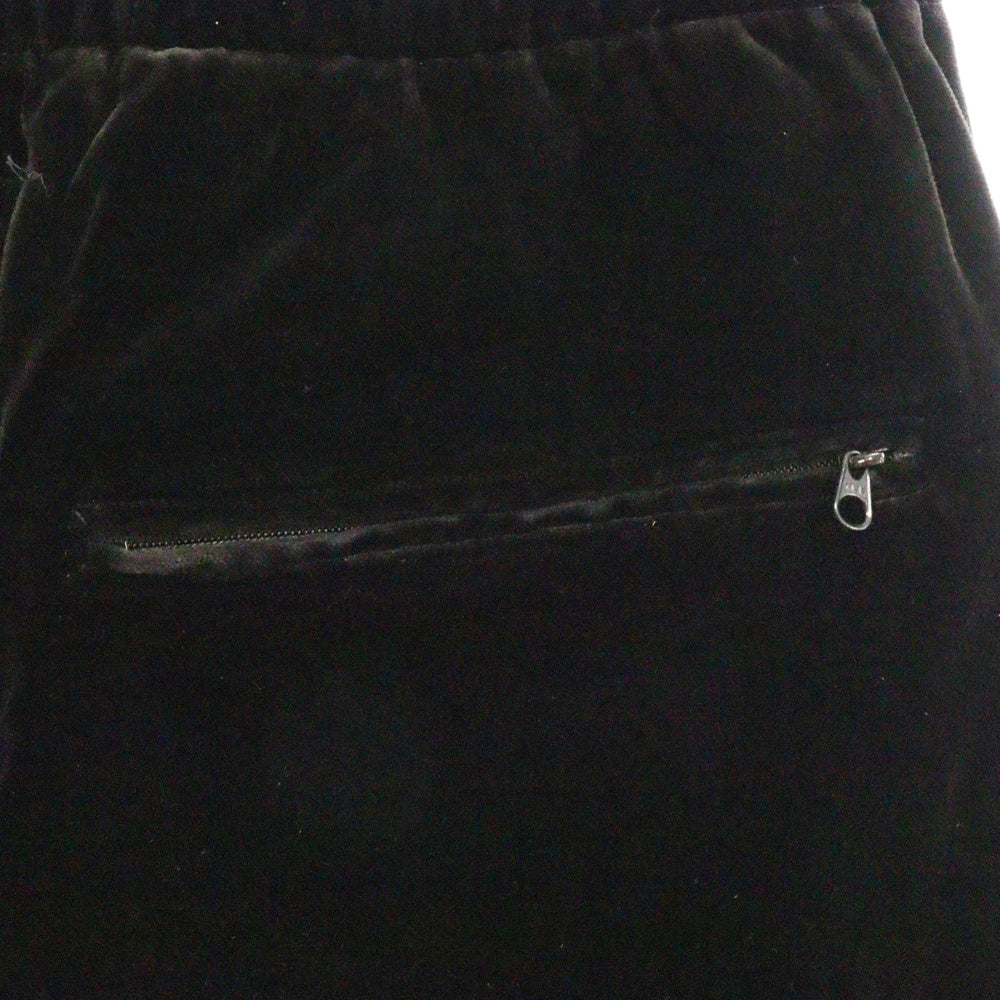 WACKO MARIA(ワコマリア) 22AW VELVET PANTS ベルベット トラックパンツ ジャージ ブラック/ゴールド