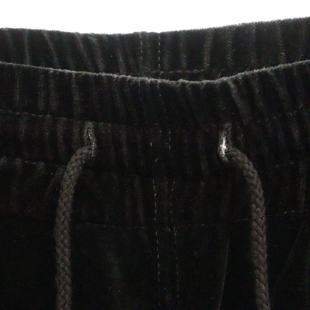 WACKO MARIA(ワコマリア) 22AW VELVET PANTS ベルベット トラックパンツ ジャージ ブラック/ゴールド