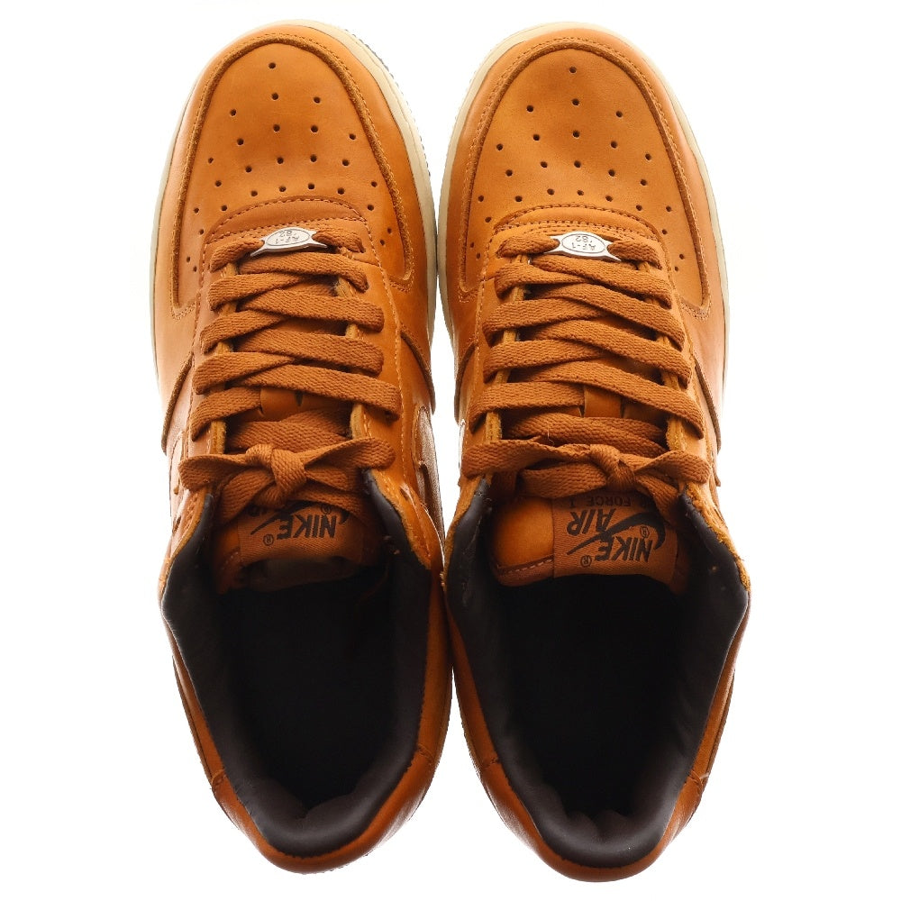 NIKE(ナイキ) 【観賞用2004年製】 AIR FORCE 1 LOW PREMIUM エアフォースワン レザーローカットスニーカー ブラウン US7/25cm 309096ー171