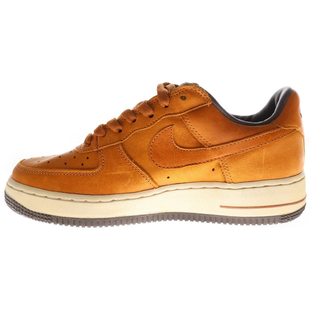 NIKE(ナイキ) 【観賞用2004年製】 AIR FORCE 1 LOW PREMIUM エアフォースワン レザーローカットスニーカー ブラウン US7/25cm 309096ー171