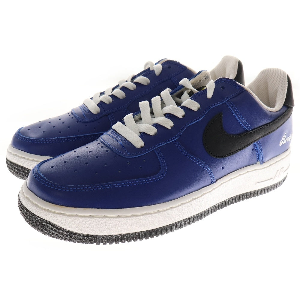 NIKE(ナイキ) 【観賞用2004年製】 AIR FORCE 1 LOW エアフォースワン レザーローカットスニーカー ブルー US7/25cm 306353-401