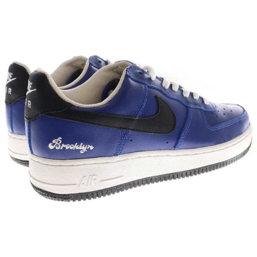 NIKE(ナイキ) 【観賞用2004年製】 AIR FORCE 1 LOW エアフォースワン レザーローカットスニーカー ブルー US7/25cm 306353-401