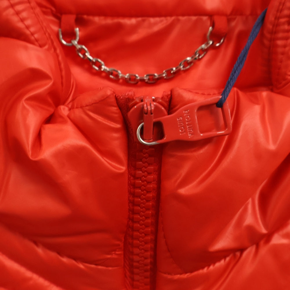 LOUIS VUITTON(ルイヴィトン) 22SS LVSE PADDED MNG FLOWER GILET モノグラムキルティング ジップアップ パテッドベスト レッド RM221Q DH1 HLG47W