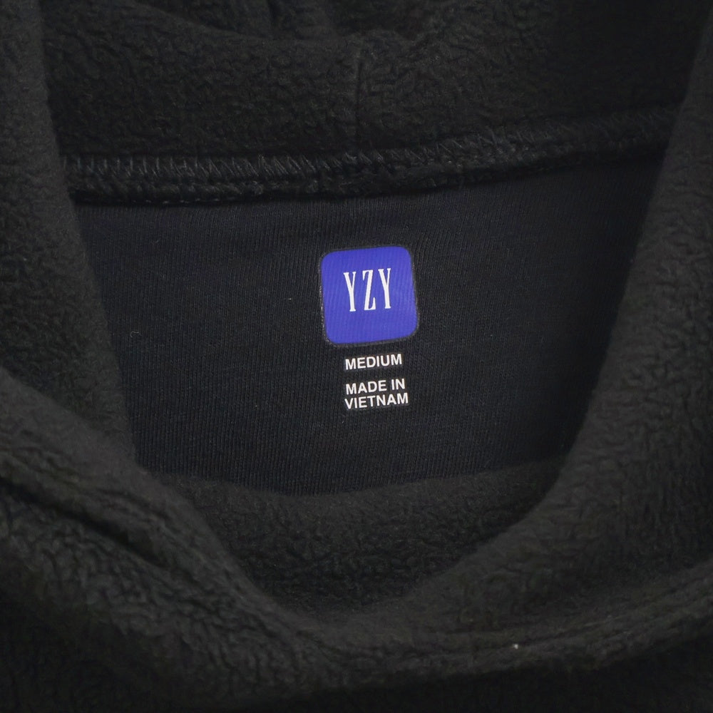 YEEZY GAP(イージーギャップ) POLAR FLEECE PADDED HOODIE ポーラーフリース パッティドフーディ プルオーバーパーカー ブラック 471162-00-1