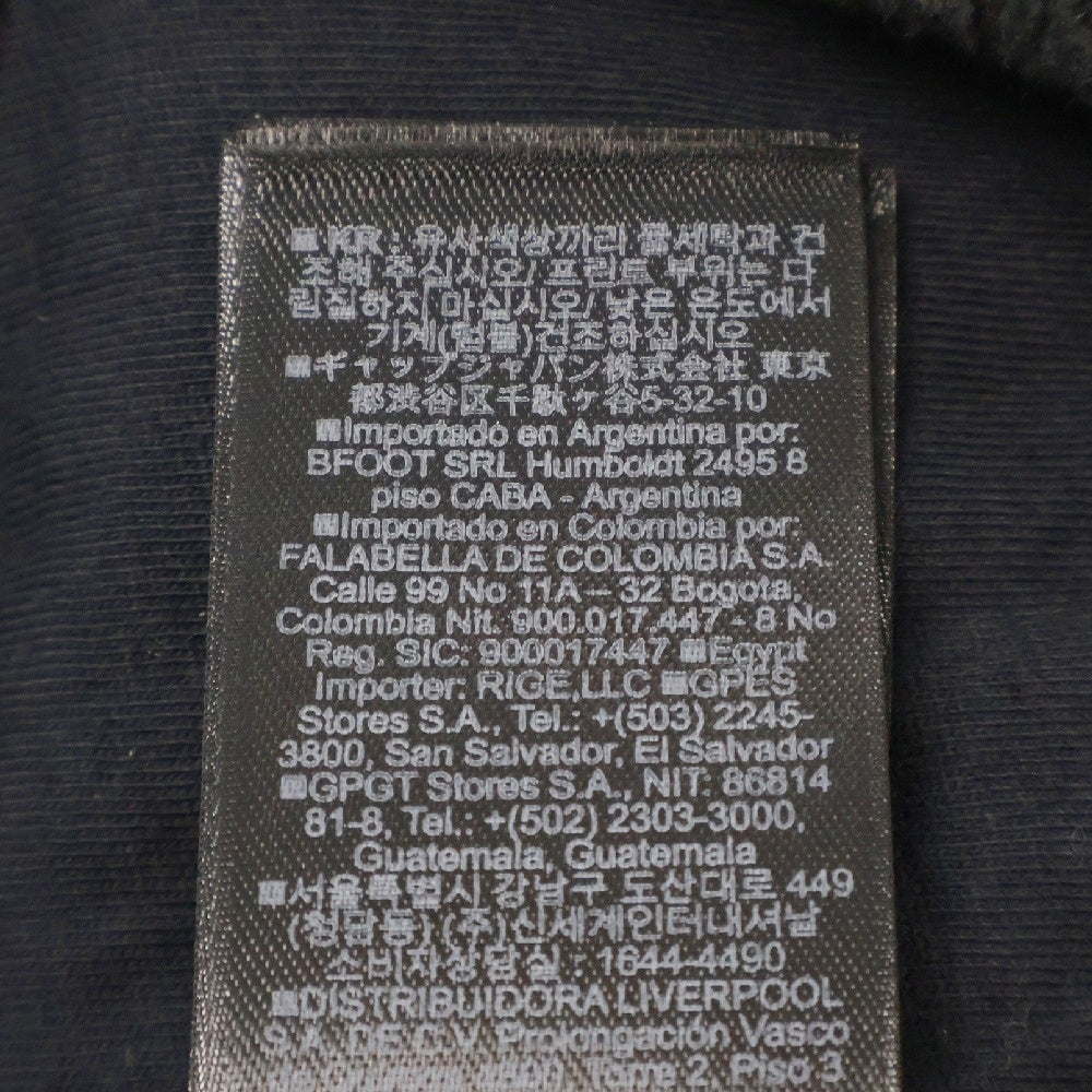 YEEZY GAP(イージーギャップ) POLAR FLEECE PADDED HOODIE ポーラーフリース パッティドフーディ プルオーバーパーカー ブラック 471162-00-1