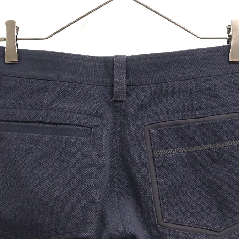 Christian Dior(クリスチャンディオール) 23SS キャンバス センタープレス ガーデナー パンツ ネイビー 383C167A5641