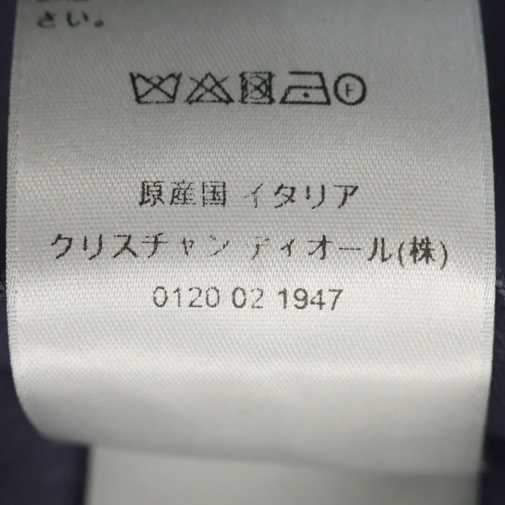 Christian Dior(クリスチャンディオール) 23SS キャンバス ガーデナー テーラード ジャケット ネイビー 383C256A5641