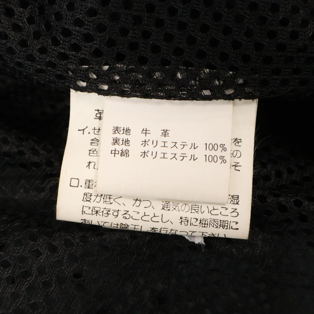 VINTAGE(ヴィンテージ) 90S VINTAGE EIKICHI YAZAWA 矢沢永吉 ヴィンテージ シングル レザージャケット ライダース ブラック