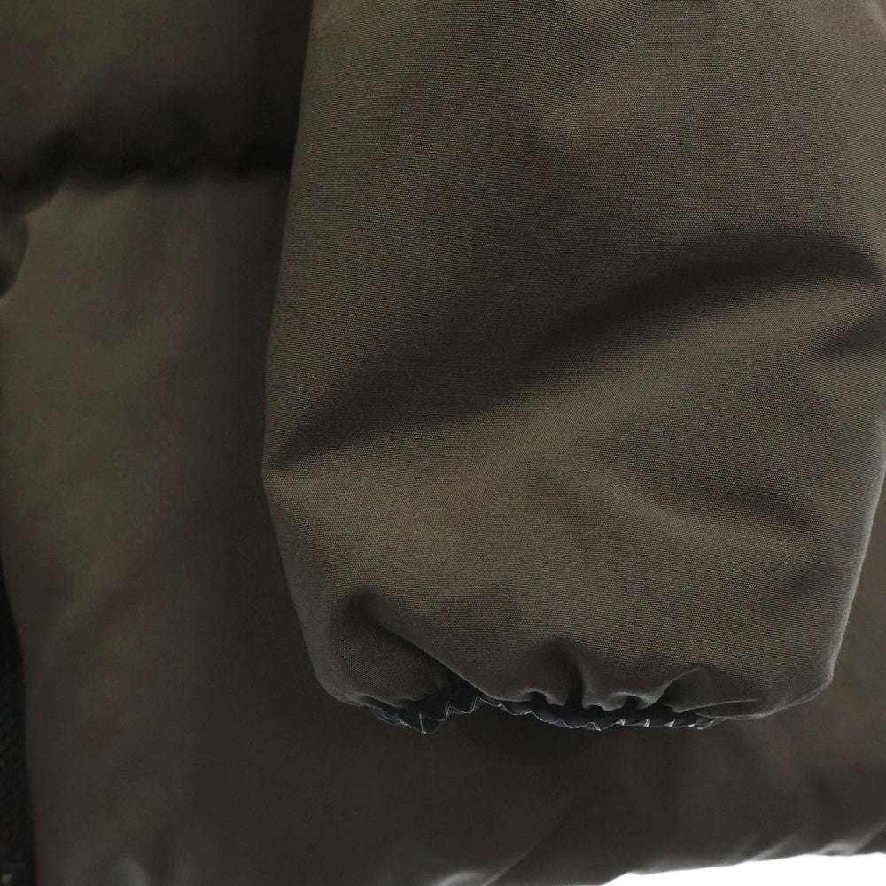 MONCLER(モンクレール) 22AW WASHIBA GIUBBOTTO ワシバ バックロゴプリント フーデッド ダウンジャケット グレー H20911C00027 57843