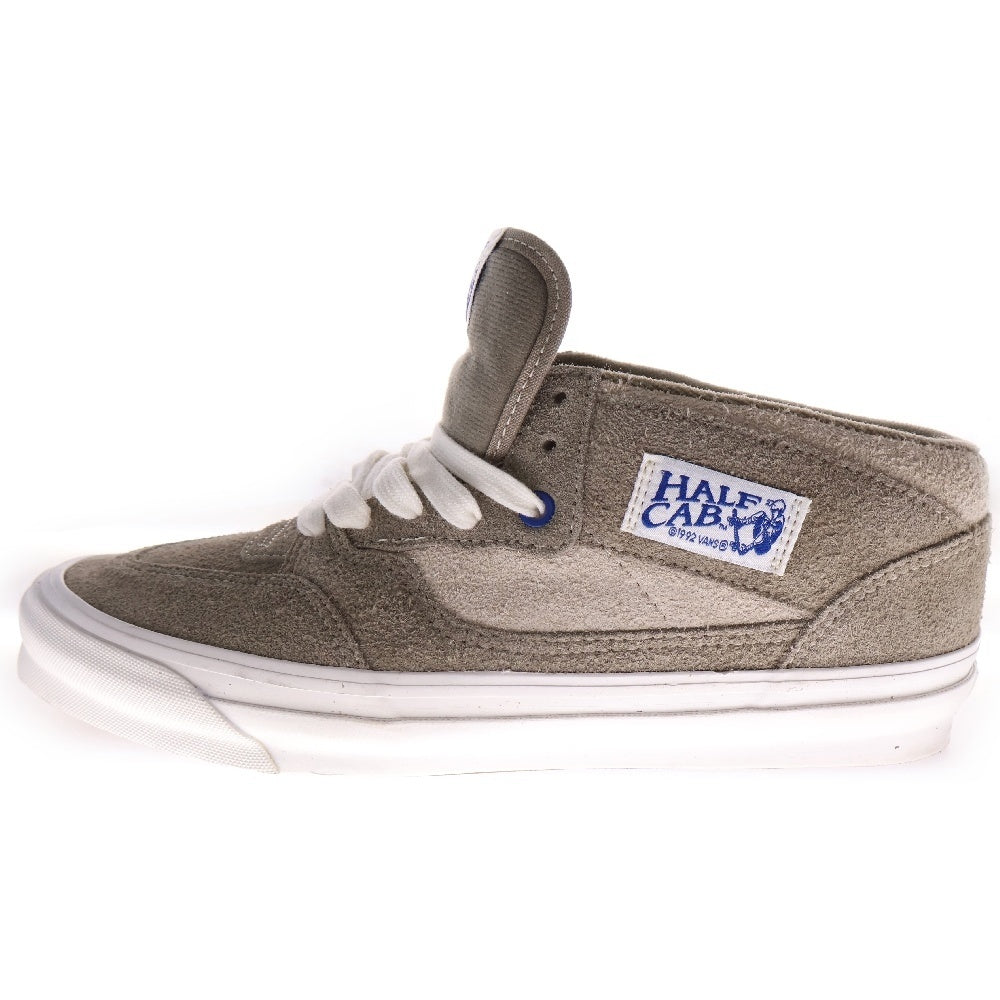 VANS(ヴァンズ) OG HALF CAB LX HAIRY SUEDE KHAKI ハーフキャブ ヘアリースエード ローカットスニーカー カーキ US9.5/27.5cm VN0A3DP6KHK