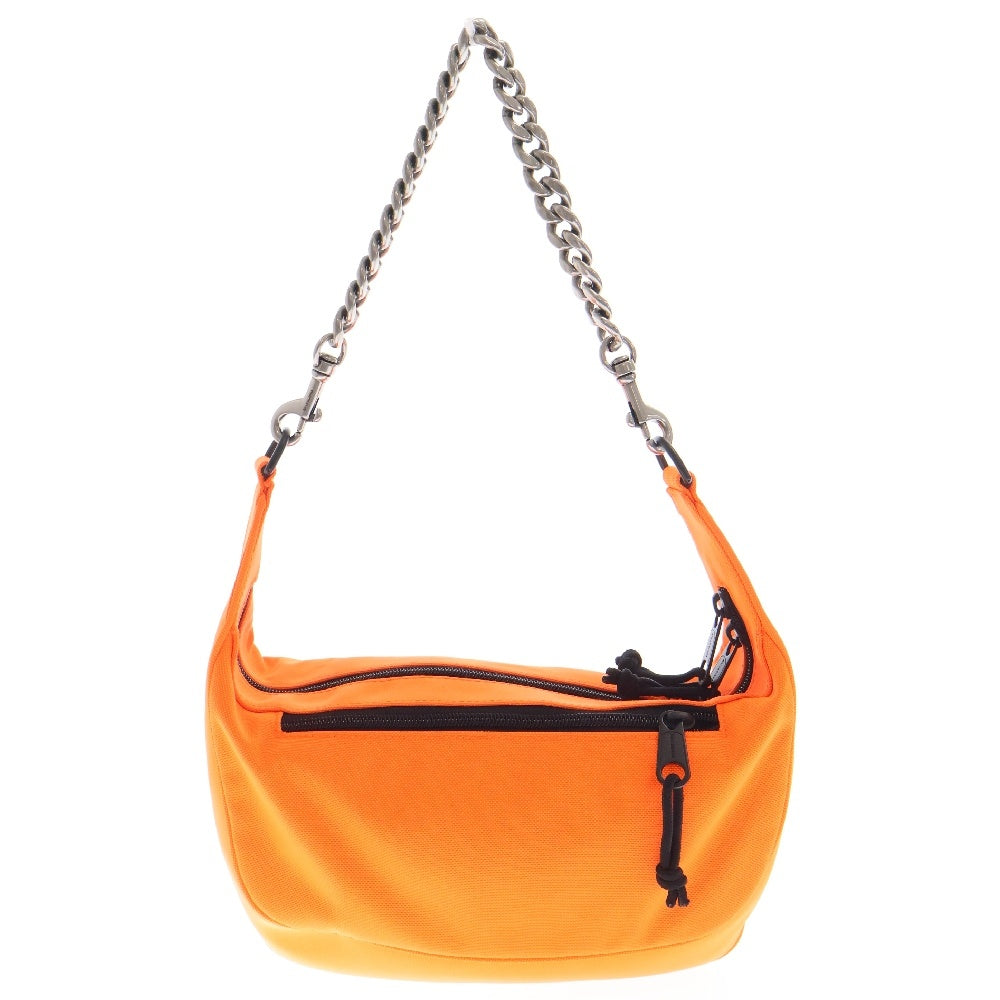 BALENCIAGA(バレンシアガ) Raver レイバー M ナイロン チェーンショルダーバッグ オレンジ 741080 7620