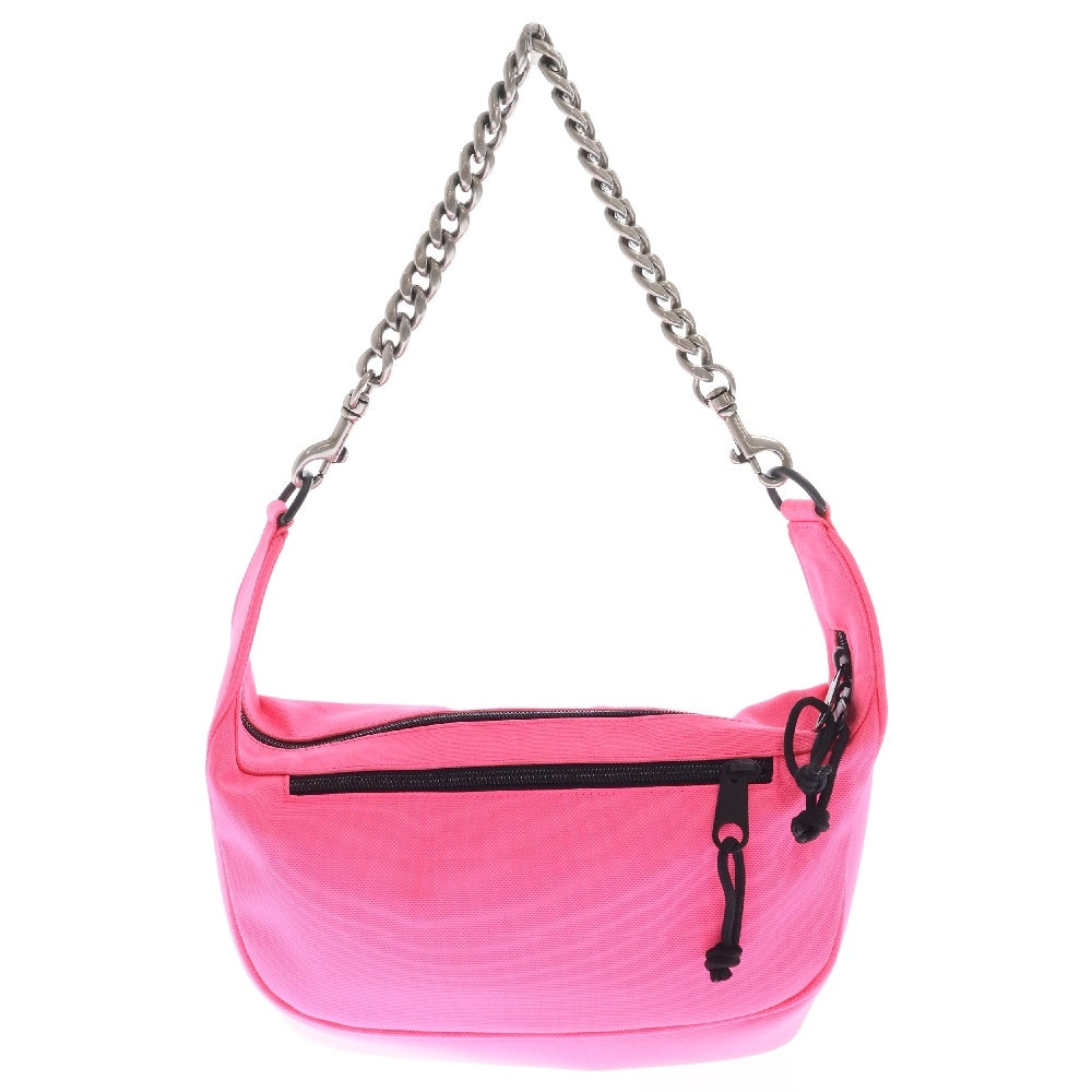BALENCIAGA(バレンシアガ) Raver レイバー M ナイロン チェーンショルダーバッグ ピンク 741080 5634