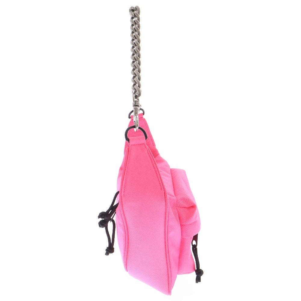 BALENCIAGA(バレンシアガ) Raver レイバー M ナイロン チェーンショルダーバッグ ピンク 741080 5634
