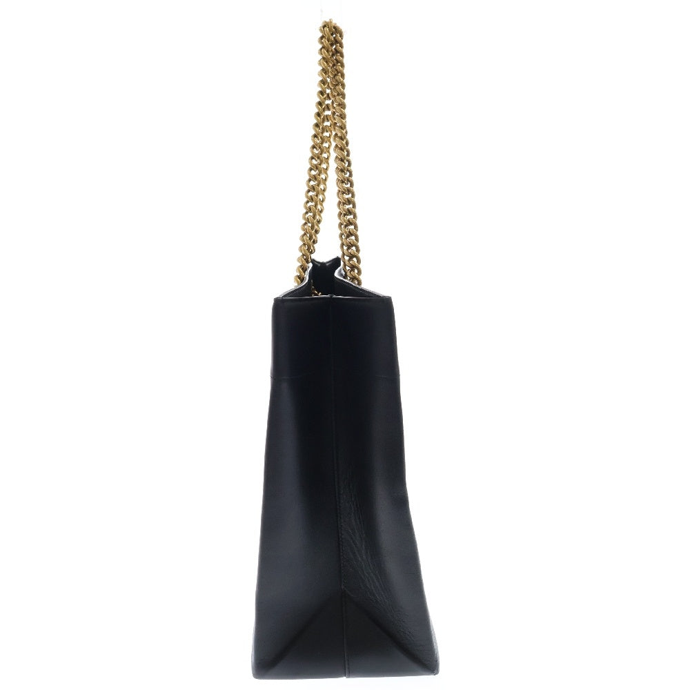 BALENCIAGA(バレンシアガ) DUTY FREE TOTE L デューティーフリー ゴールド金具 レザートートバッグ ブラック 759987 1000