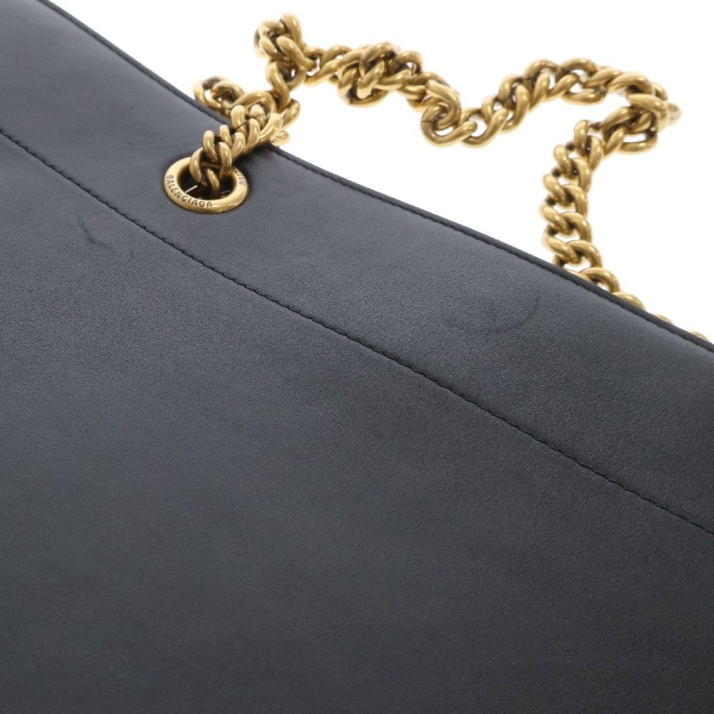 BALENCIAGA(バレンシアガ) DUTY FREE TOTE L デューティーフリー ゴールド金具 レザートートバッグ ブラック 759987 1000