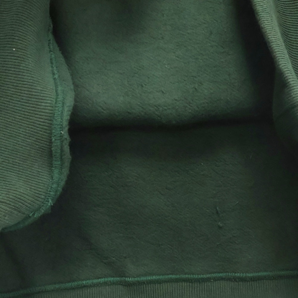 ENNOY(エンノイ) 20AW フロントロゴ刺繍スウェットプルオーバーパーカー グリーン AW20BRENCT03NTL