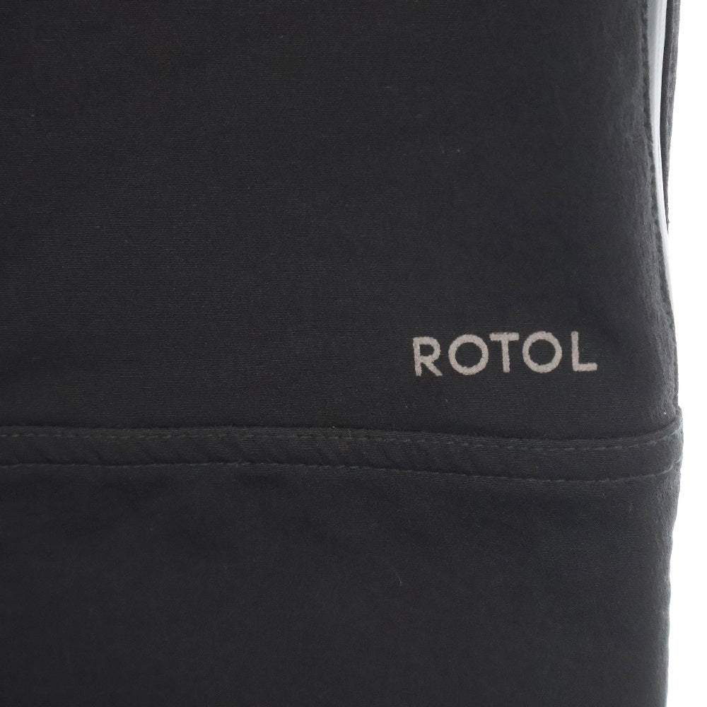 ROTOL(ロトル) 23AW TWIST TRACK PANTS ツイストトラックパンツ ブラック R23WPYC06