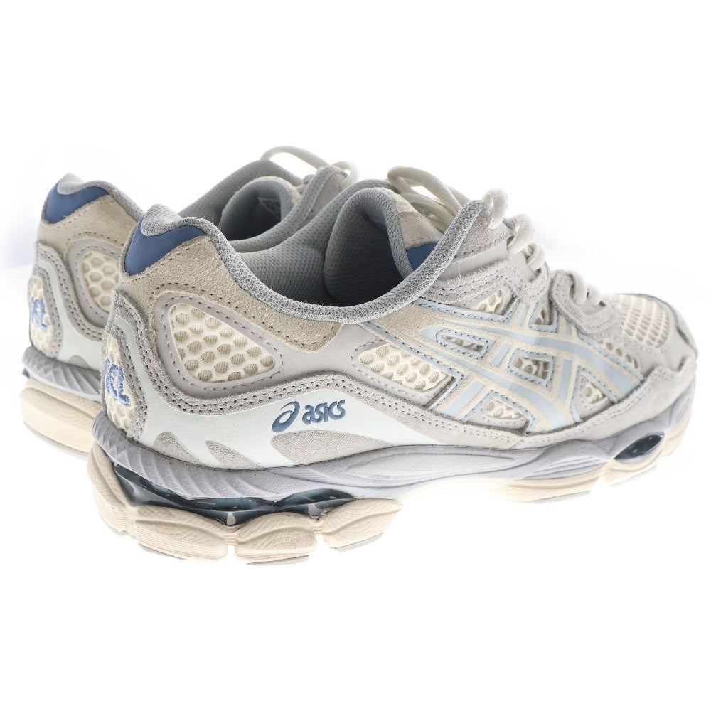 ASICS(アシックス) GEL-NYC ゲルエヌワイシー ローカットスニーカー アイボリー/ライトブルー US7.5/25.5cm 1203A372-600