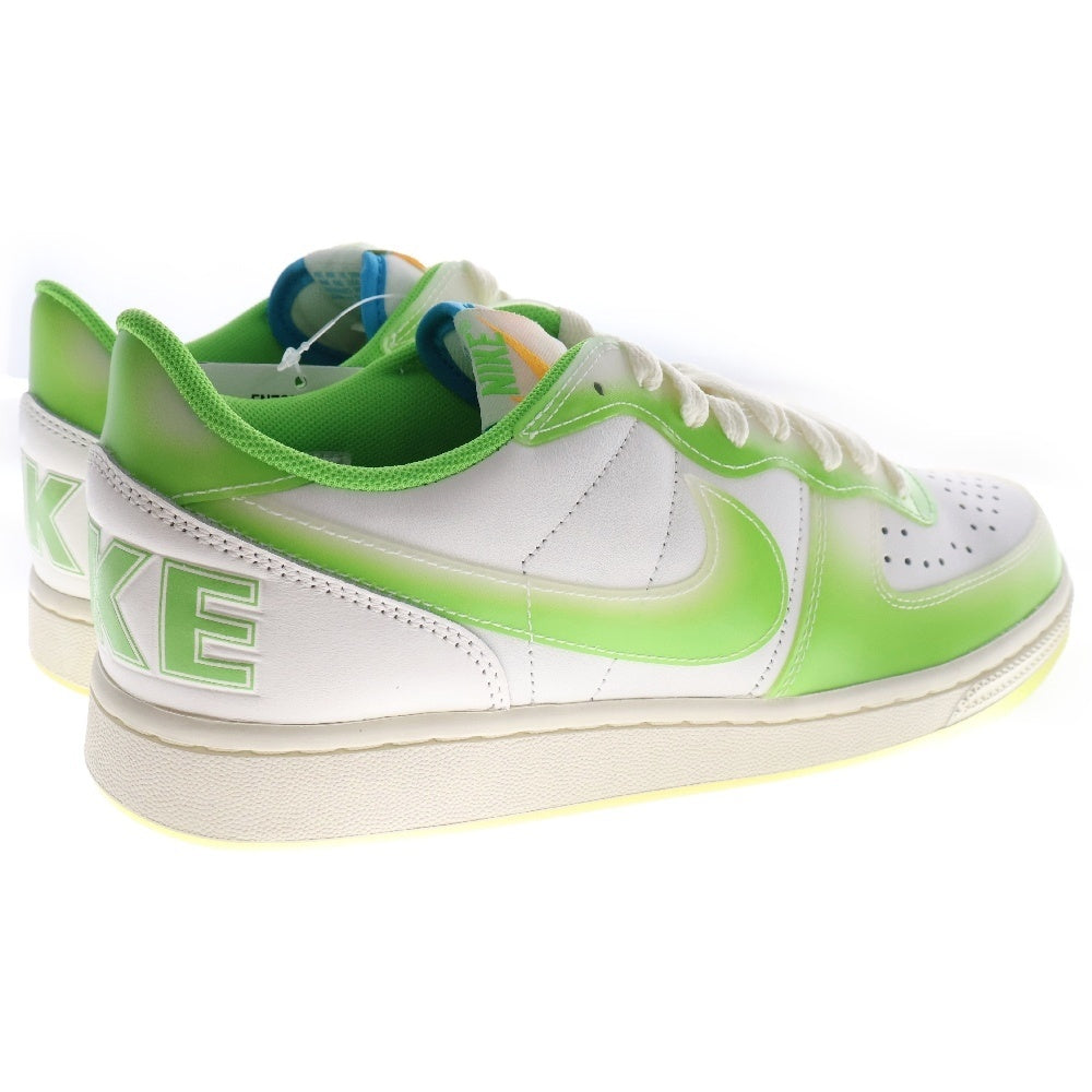 NIKE(ナイキ) TERMINATOR LOW PRM Soft Vinyl ターミネーター プレミアム ソフトビニール ローカットスニーカー ホワイト/ライトグリーン US8.5/26.5cm FN7651-133