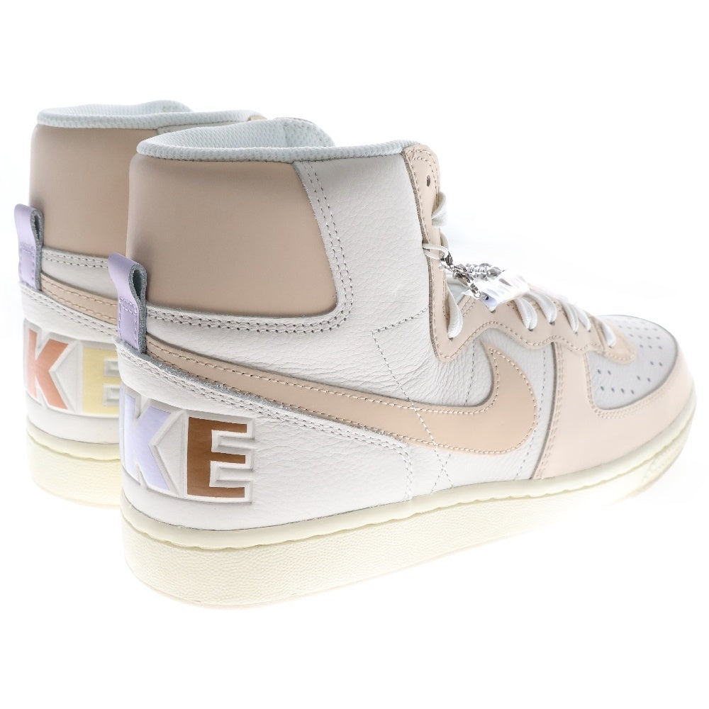 NIKE(ナイキ) TERMINATOR HIGH Be True ターミネーター ビートゥルー ハイカットスニーカー ホワイト/ピンク US8.5/26.5cm FD8638-100
