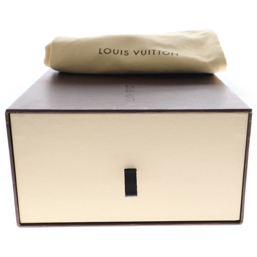 LOUIS VUITTON(ルイヴィトン) ウェッジソール スエード 編み上げ ストラップ サンダル ブラウン MA1111 レディース