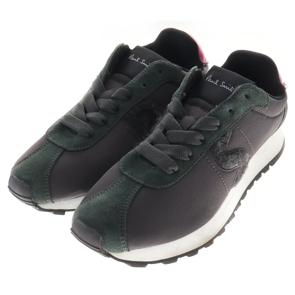 Paul Smith(ポールスミス) SEVENTIES セブンティース ナイロン ローカットスニーカー グレー W1S-SEV8-GNYL レディース