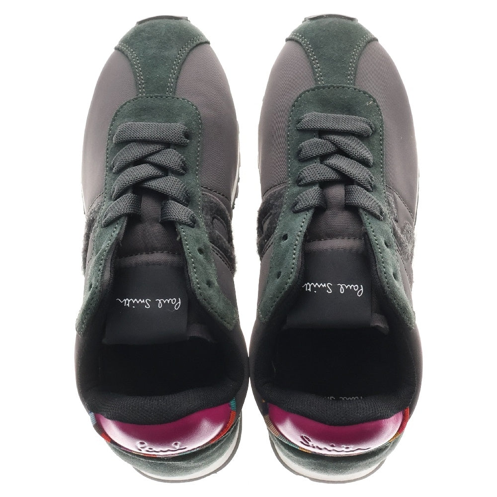 Paul Smith(ポールスミス) SEVENTIES セブンティース ナイロン ローカットスニーカー グレー W1S-SEV8-GNYL レディース
